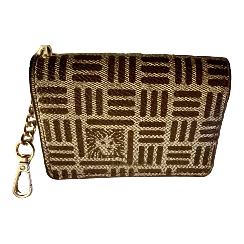 Anne Klein Lion Logo Mini Wallet - Picture 1 of 5